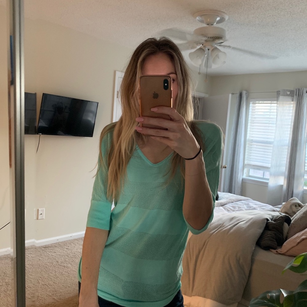 Turquoise sweater XS EXPRESS